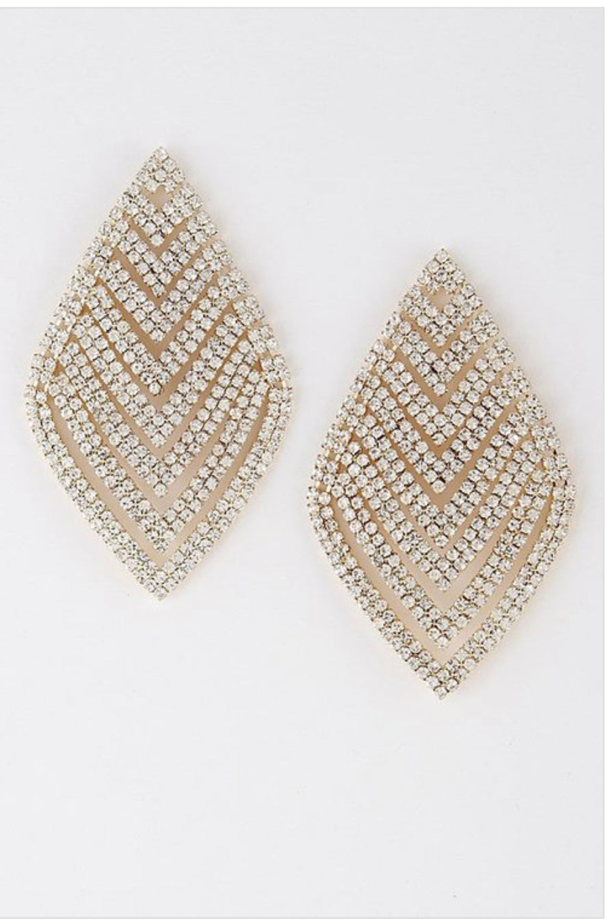 Arrow Down Earrings