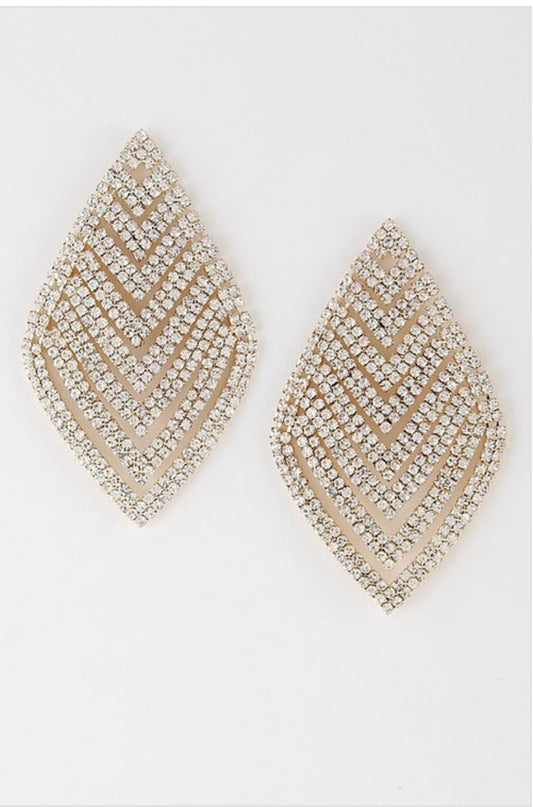 Arrow Down Earrings