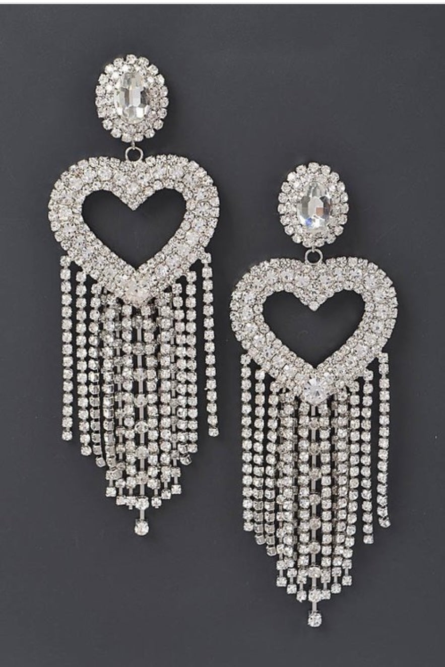 Heartless Chandelier Earrings