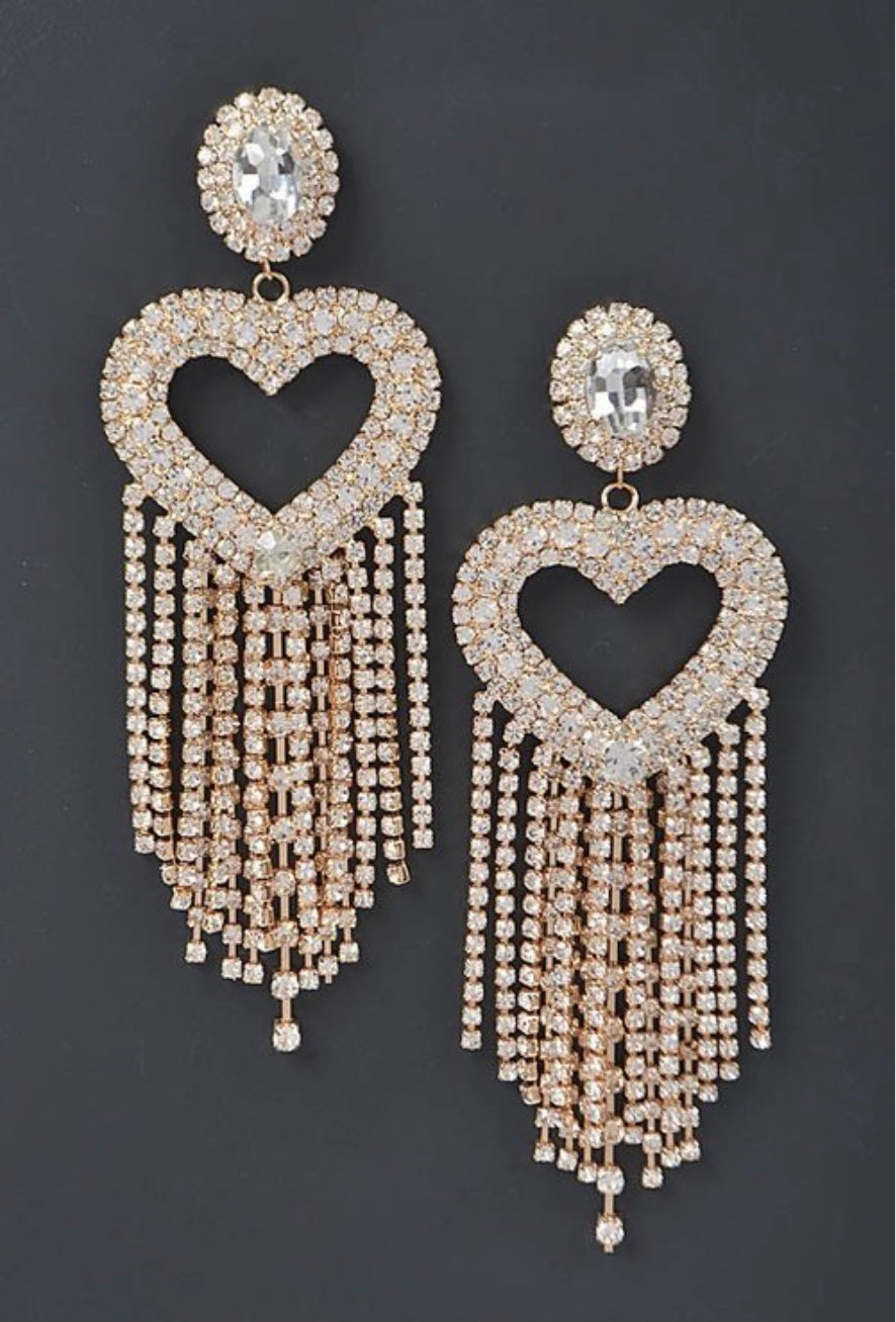 Heartless Chandelier Earrings